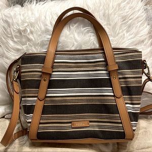 Fossil handbag! Like new!